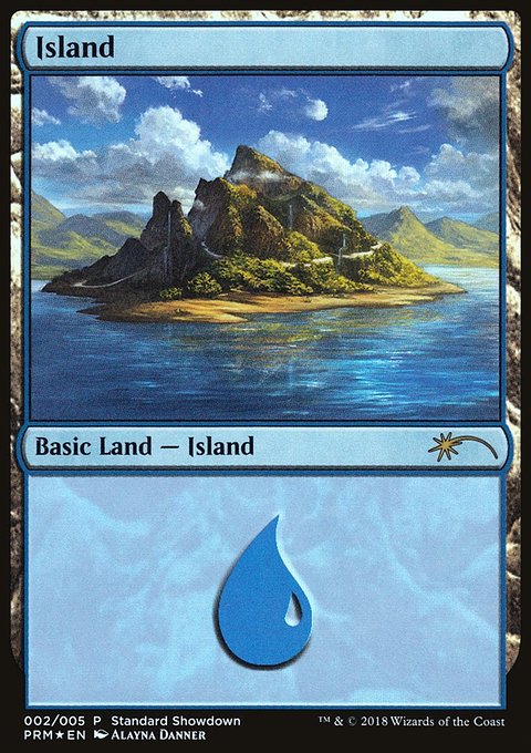 Island, M19 Standard Showdown #2, Magic: The Gathering card