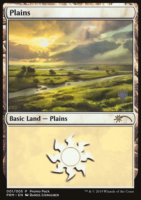Plains, M20 Promo Packs #1, Magic: The Gathering card