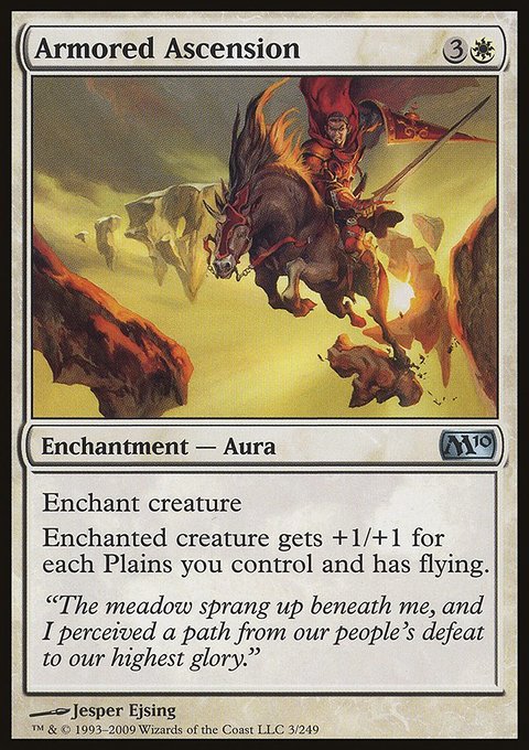 Armored Ascension, Magic 2010 #3, Magic: The Gathering card