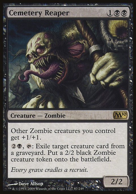 Cemetery Reaper, Magic 2010 #87, Magic: The Gathering card