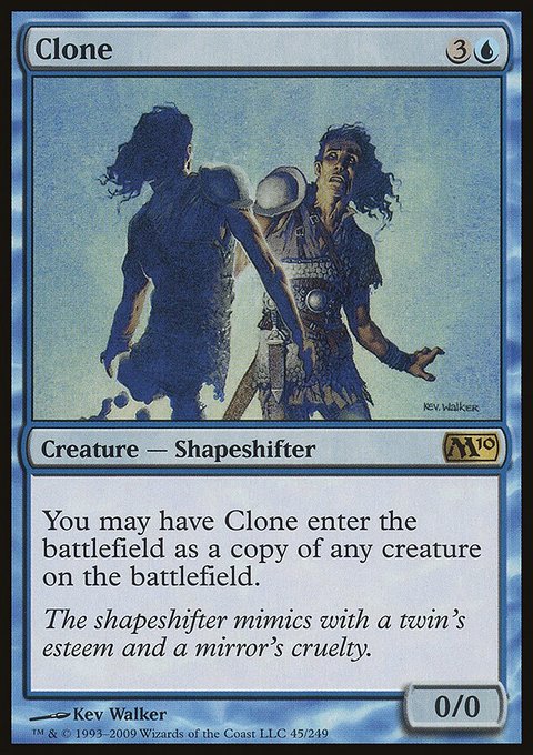 Clone, Magic 2010 #45, Magic: The Gathering card