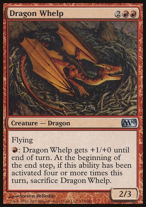 Dragon Whelp, Magic 2010 #133, Magic: The Gathering card