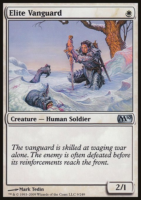 Elite Vanguard, Magic 2010 #9, Magic: The Gathering card