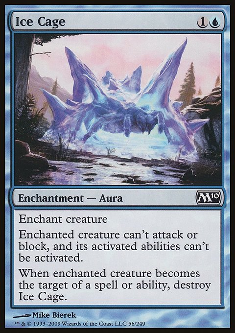 Ice Cage, Magic 2010 #56, Magic: The Gathering card