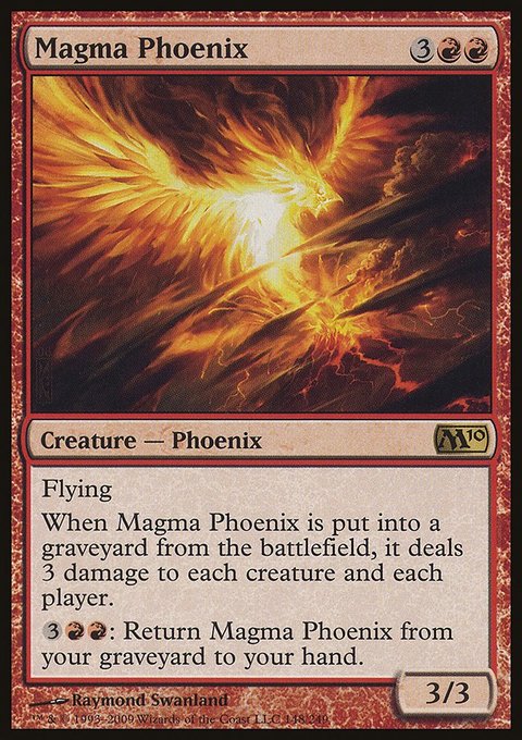 Magma Phoenix, Magic 2010 #148, Magic: The Gathering card