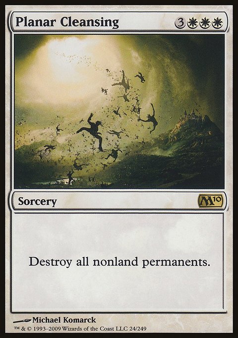 Planar Cleansing, Magic 2010 #24, Magic: The Gathering card