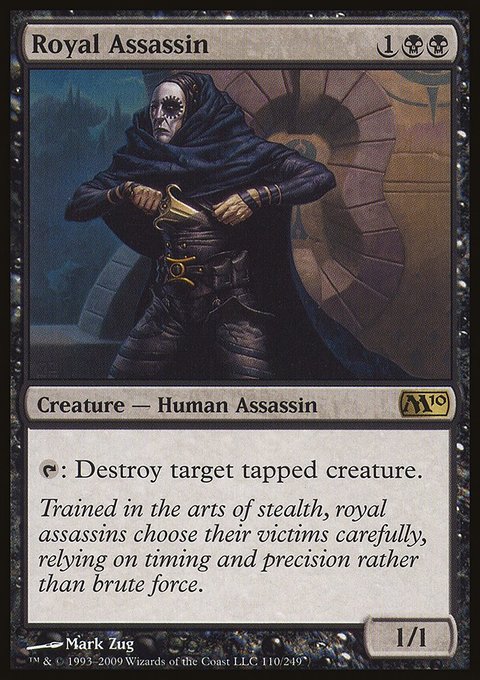Royal Assassin, Magic 2010 #110, Magic: The Gathering card