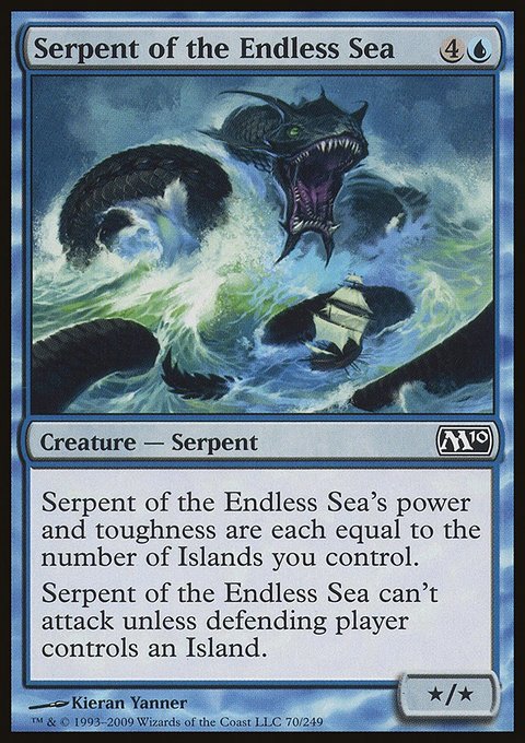 Serpent of the Endless Sea, Magic 2010 #70, Magic: The Gathering card