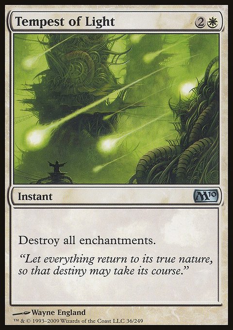 Tempest of Light, Magic 2010 #36, Magic: The Gathering card