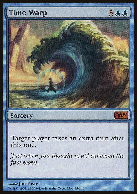 Time Warp, Magic 2010 #75, Magic: The Gathering card
