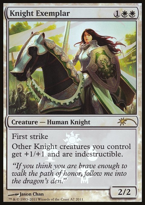 Knight Exemplar, Magic 2011 Promos #A7, Magic: The Gathering card