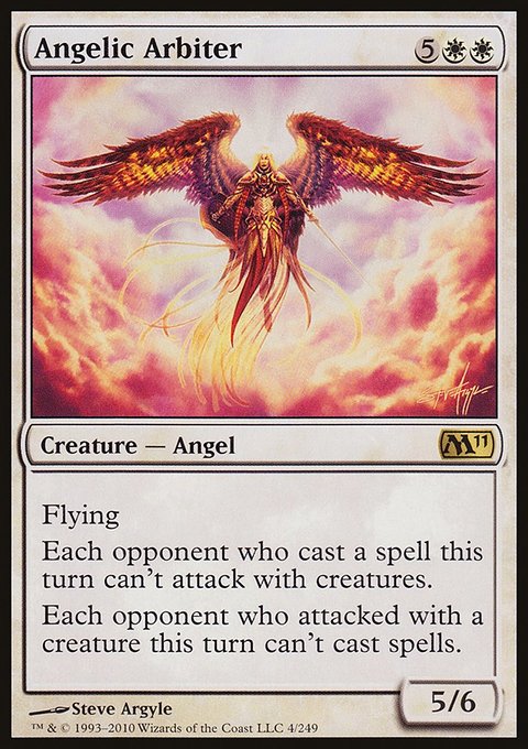 Angelic Arbiter, Magic 2011 #4, Magic: The Gathering card