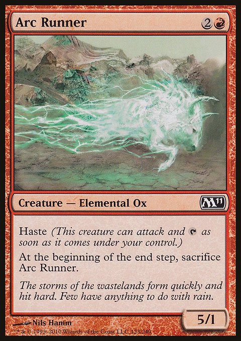 Arc Runner, Magic 2011 #123, Magic: The Gathering card