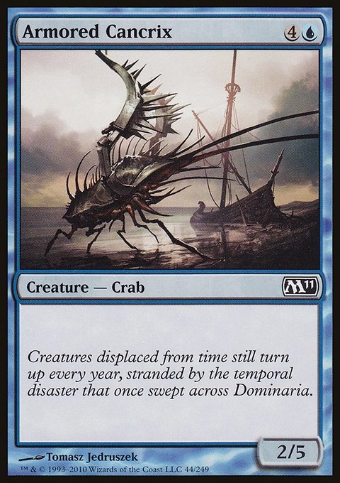 Armored Cancrix, Magic 2011 #44, Magic: The Gathering card