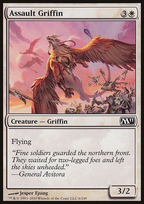 Assault Griffin, Magic 2011 #6, Magic: The Gathering card