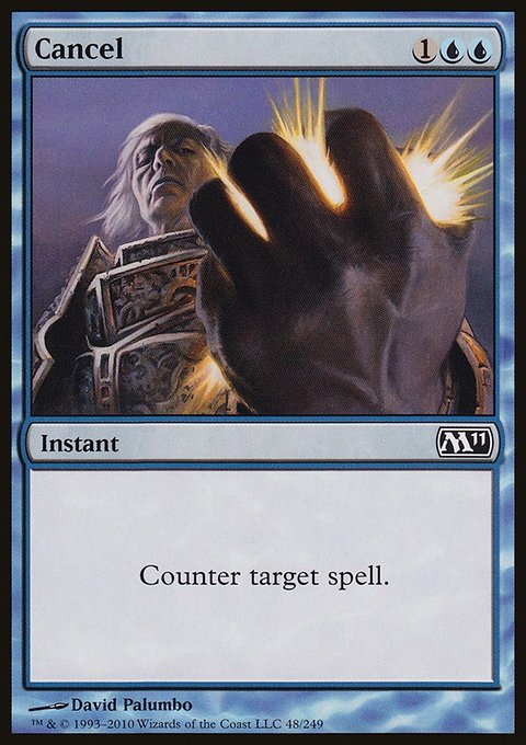 Cancel, Magic 2011 #48, Magic: The Gathering card