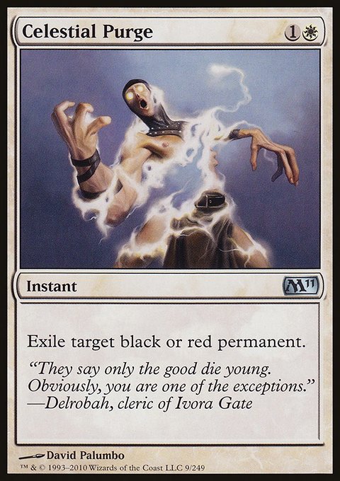 Celestial Purge, Magic 2011 #9, Magic: The Gathering card