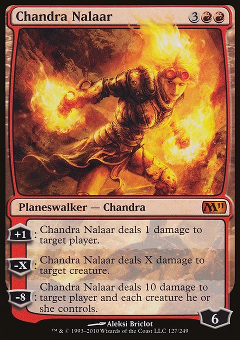 Chandra Nalaar, Magic 2011 #127, Magic: The Gathering card