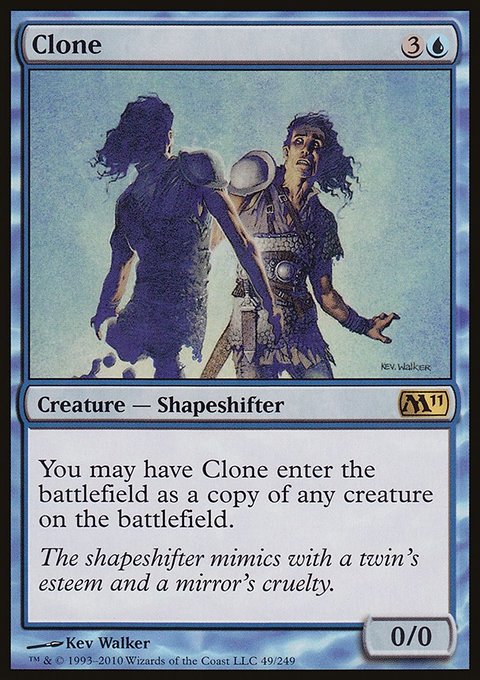 Clone, Magic 2011 #49, Magic: The Gathering card
