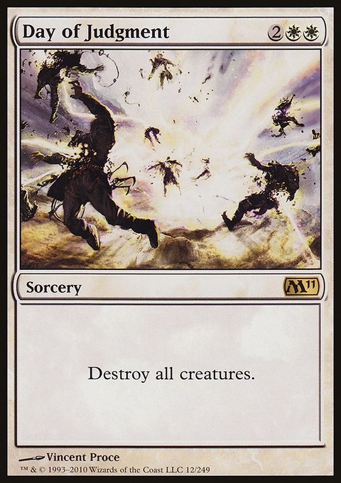 Day of Judgment, Magic 2011 #12, Magic: The Gathering card