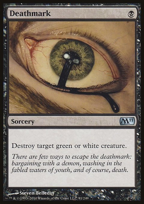 Deathmark, Magic 2011 #91, Magic: The Gathering card