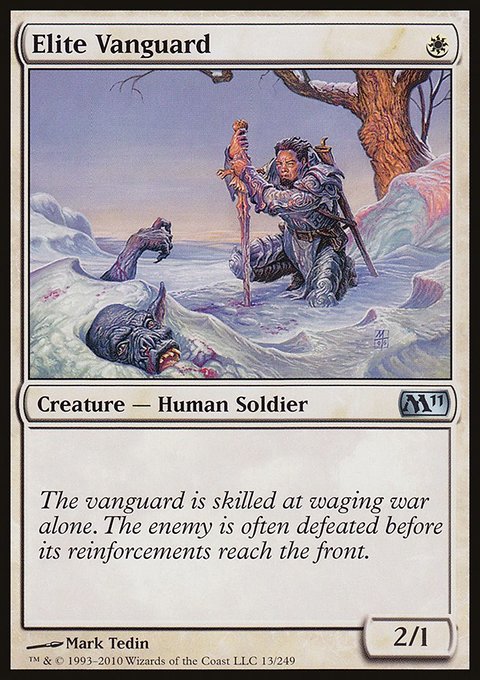 Elite Vanguard, Magic 2011 #13, Magic: The Gathering card