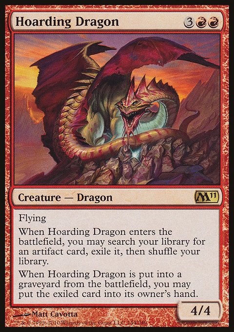 Hoarding Dragon, Magic 2011 #144, Magic: The Gathering card