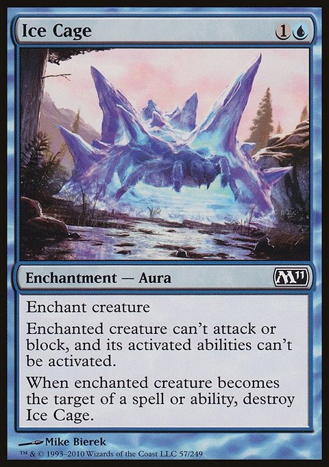 Ice Cage, Magic 2011 #57, Magic: The Gathering card