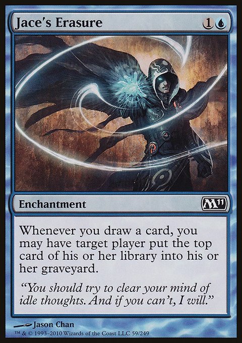 Jace's Erasure, Magic 2011 #59, Magic: The Gathering card