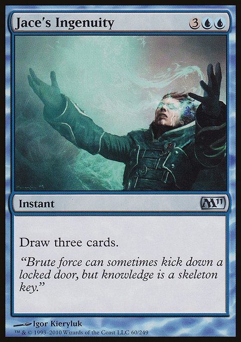 Jace's Ingenuity, Magic 2011 #60, Magic: The Gathering card