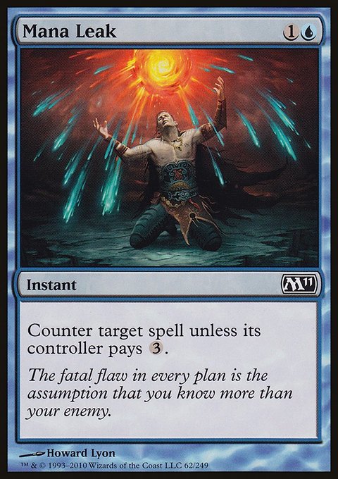 Mana Leak, Magic 2011 #62, Magic: The Gathering card