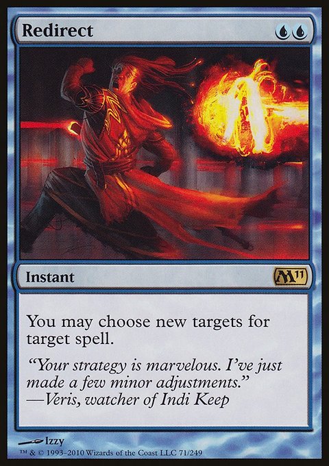 Redirect, Magic 2011 #71, Magic: The Gathering card