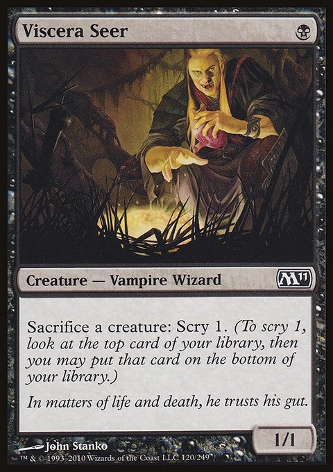 Viscera Seer, Magic 2011 #120, Magic: The Gathering card