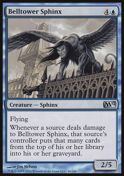 Belltower Sphinx, Magic 2012 #46, Magic: The Gathering card