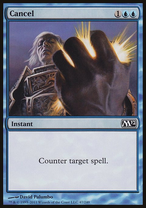 Cancel, Magic 2012 #47, Magic: The Gathering card