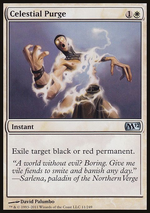 Celestial Purge, Magic 2012 #11, Magic: The Gathering card