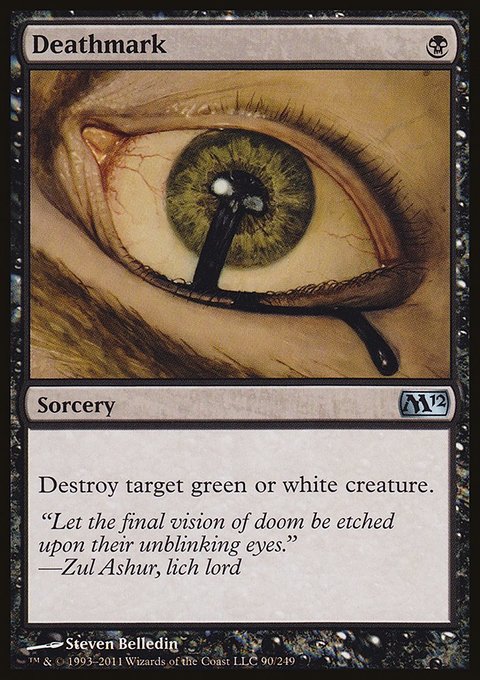 Deathmark, Magic 2012 #90, Magic: The Gathering card