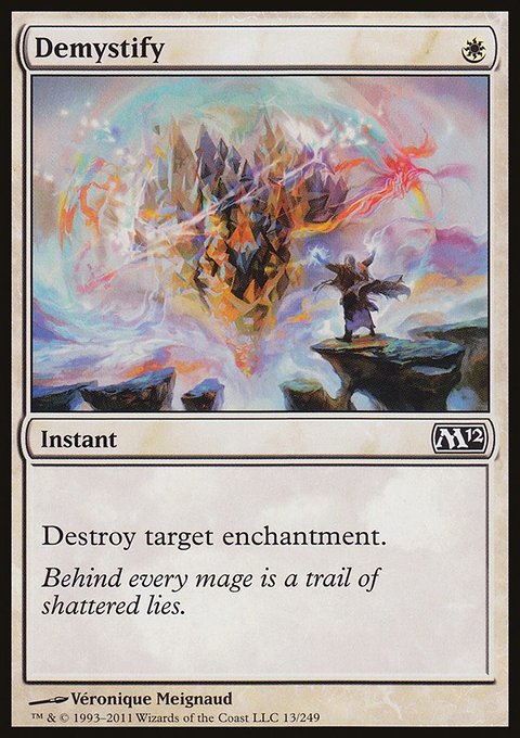 Demystify, Magic 2012 #13, Magic: The Gathering card