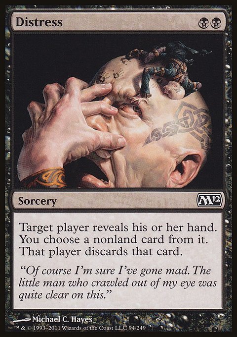 Distress, Magic 2012 #94, Magic: The Gathering card
