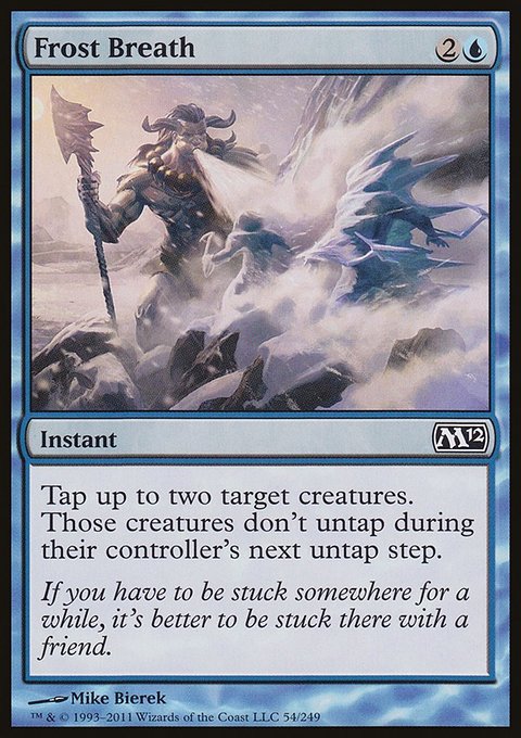 Frost Breath, Magic 2012 #54, Magic: The Gathering card