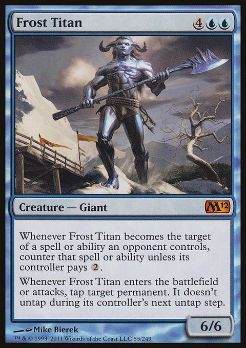 Frost Titan, Magic 2012 #55, Magic: The Gathering card