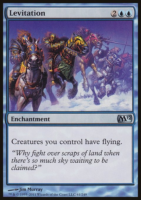 Levitation, Magic 2012 #61, Magic: The Gathering card