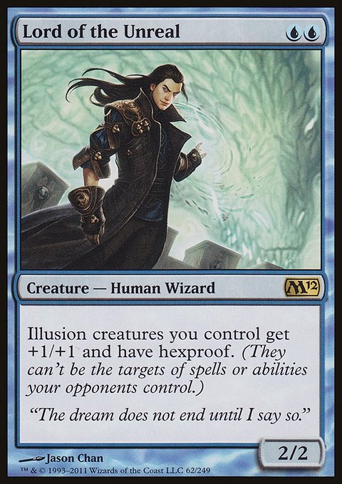 Lord of the Unreal, Magic 2012 #62, Magic: The Gathering card