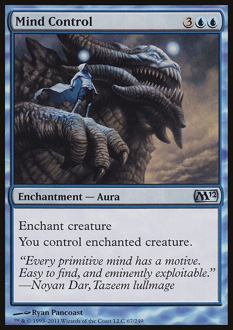 Mind Control, Magic 2012 #67, Magic: The Gathering card