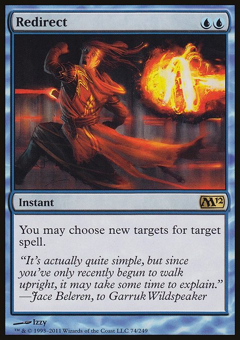 Redirect, Magic 2012 #74, Magic: The Gathering card
