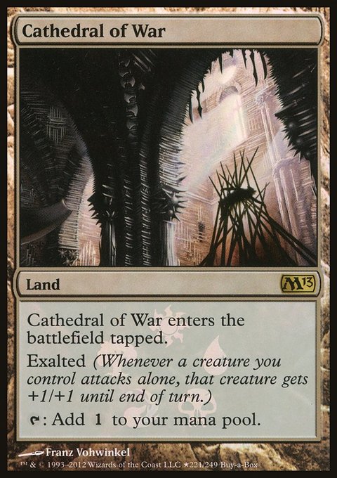 Cathedral of War, Magic 2013 Promos #221★, Magic: The Gathering card