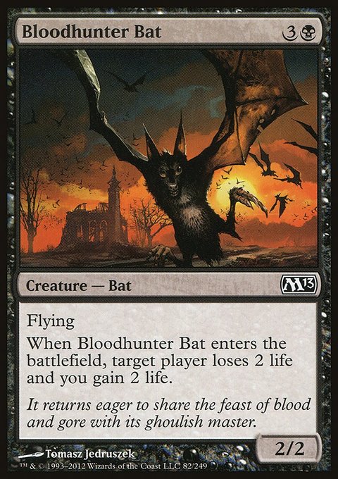 Bloodhunter Bat, Magic 2013 #82, Magic: The Gathering card