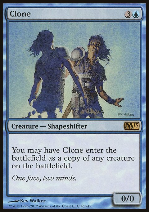 Clone, Magic 2013 #45, Magic: The Gathering card
