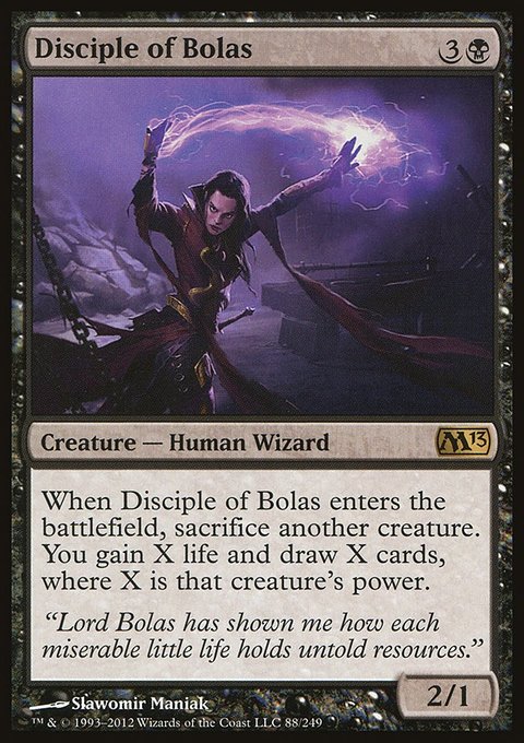Disciple of Bolas, Magic 2013 #88, Magic: The Gathering card