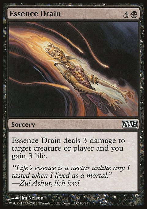 Essence Drain, Magic 2013 #93, Magic: The Gathering card